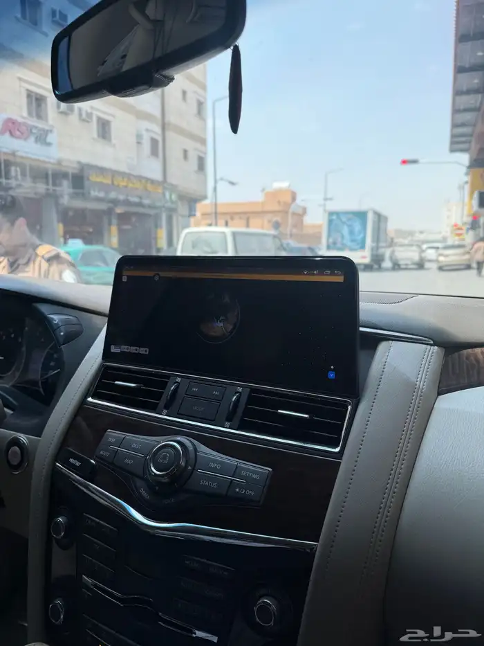 شاشة جيب نيسان باترول مديل2010-2019 2