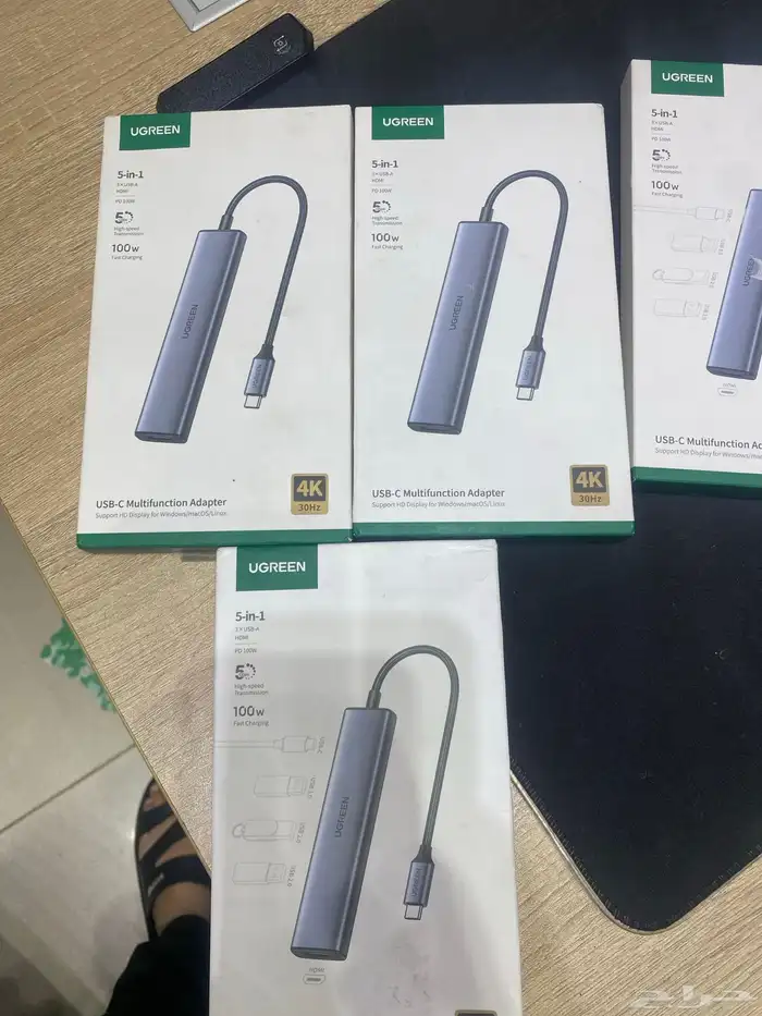 كيس هاردييسك usb-c hub كل الموديلات ماركته u green car play 9