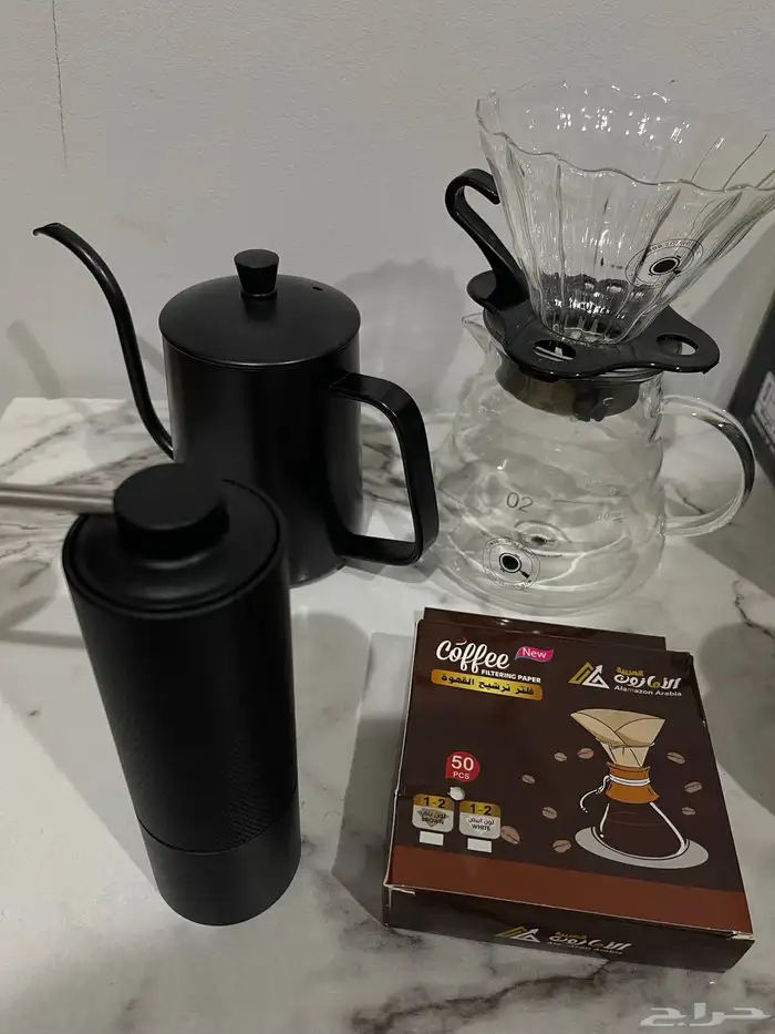 عدة قهوه V60 نظيف استخدام شهر من رفوف البن 4