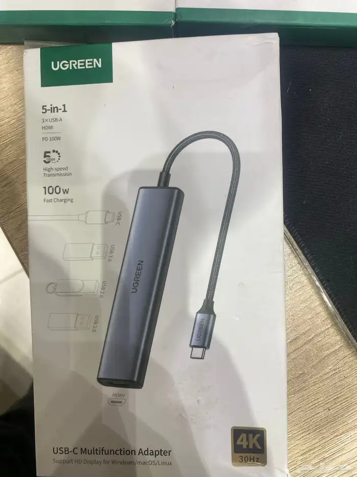 كيس هاردييسك usb-c hub كل الموديلات ماركته u green car play 6