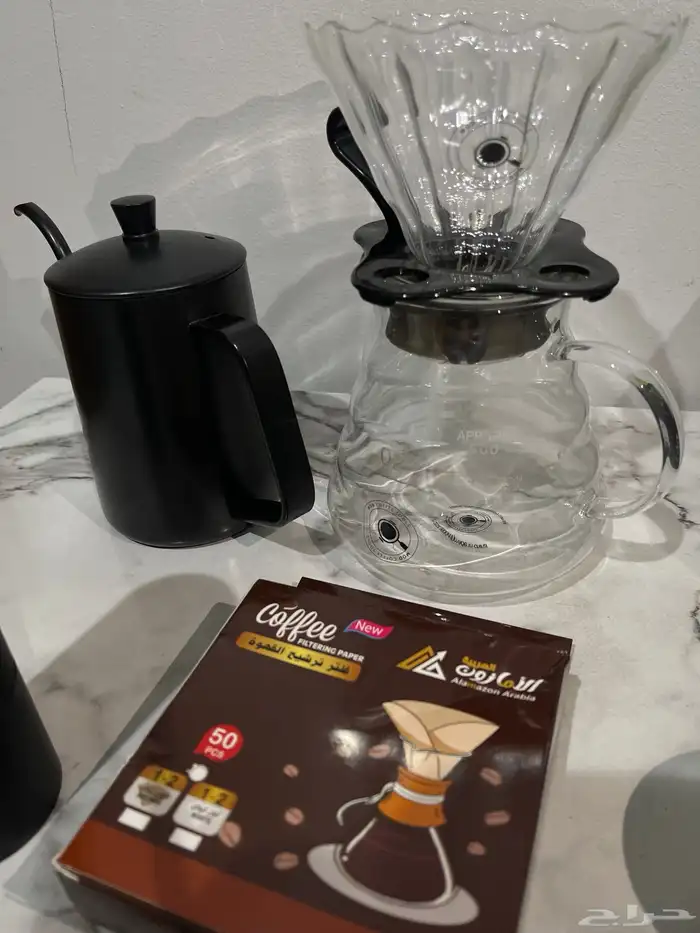 عدة قهوه V60 نظيف استخدام شهر من رفوف البن 0