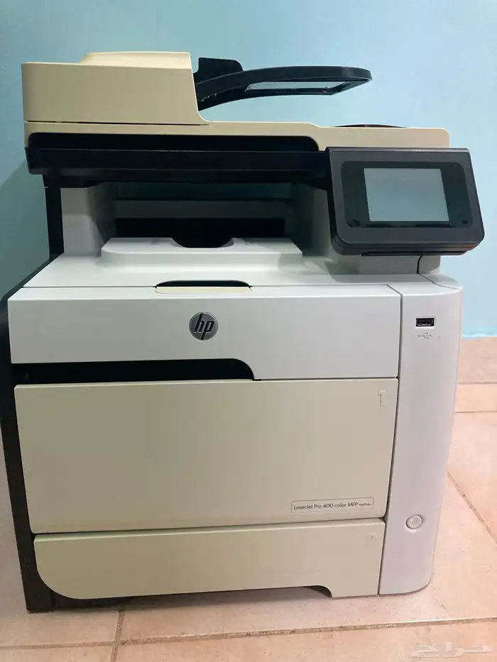طابعة الوان ليزر مع نسخ وتطبع على الوجهين hp m475 ب799 ريال 0