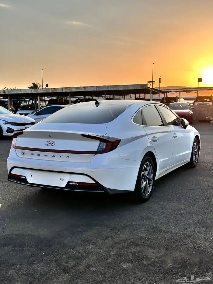هوانداي سوناتا 2021 بنزين نص فل بطاقه جمركيه وارد كوريا 10