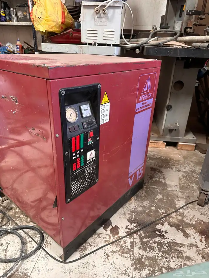 كمبروسر هوا ايطالي 11 kw 15 hp 2