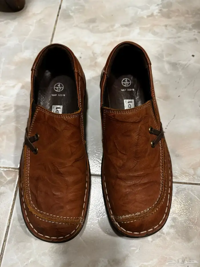 حذاء جديد ماركة إيطاليه مقاس 37 size 37 new shoes brown 2