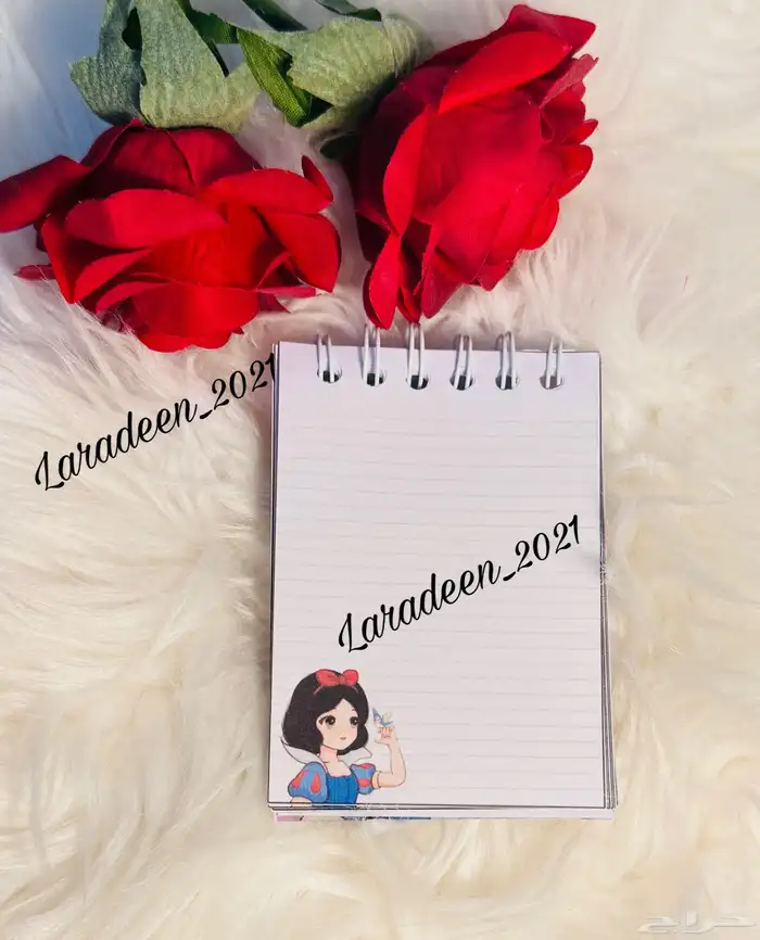 مذكرات صغيره بشخصيات كرتونيه منوعه 5