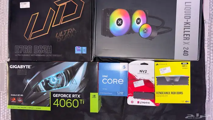 PC بي سي للبيع RTX4060 TI 2