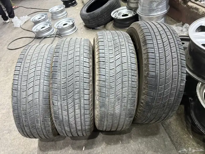 اربعه كفرات ميشلان أمريكي شبه الجديد 18-65-265 27