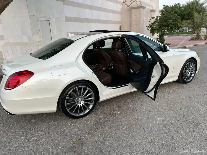 مرسيدس ( S400 ) الموديل 2015 نظيف 56