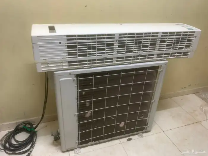 مكيف سبليت حار بارد حجم 30وموفر للكهرباء شرايح فريون410 5