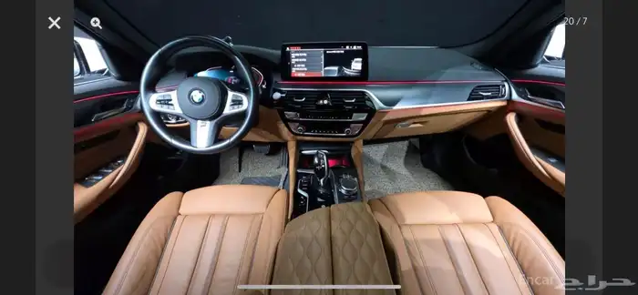 2023 BMW الى بابك فل كامل بدون حوادث 162 ألف شامل التوصيل 6