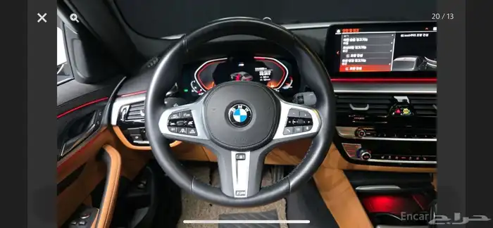2023 BMW الى بابك فل كامل بدون حوادث 162 ألف شامل التوصيل 12