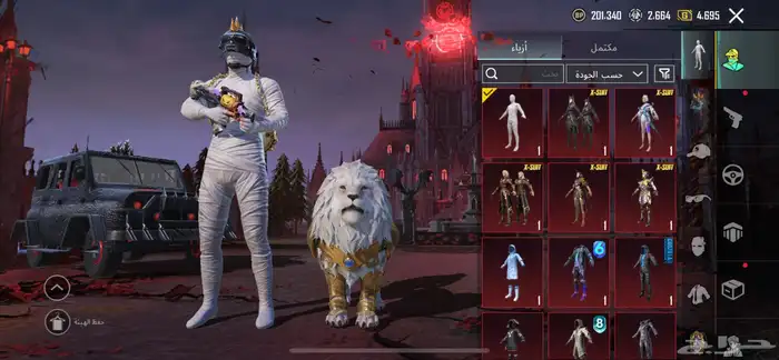 حساب ببجي نسخه عالمية لفل 79 4