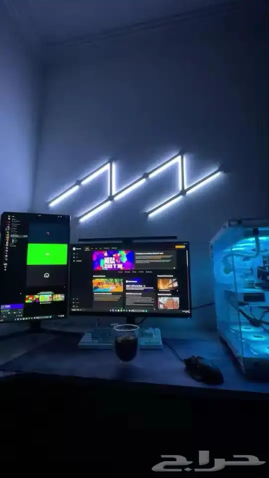 ليد جداري للسيتب RGB 1