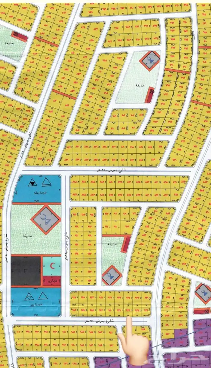 للبيع في مخطط طيبه الفرعي الندى الجزء 600 0