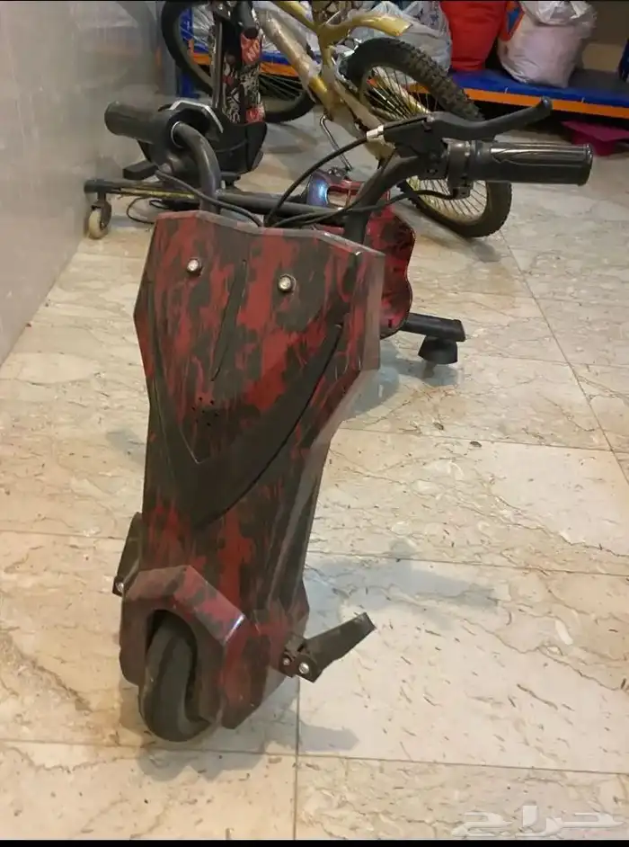 2 سكوتر درفت اثنين واحد خراب بطاريه وواحد وكاله استخدام مره 0