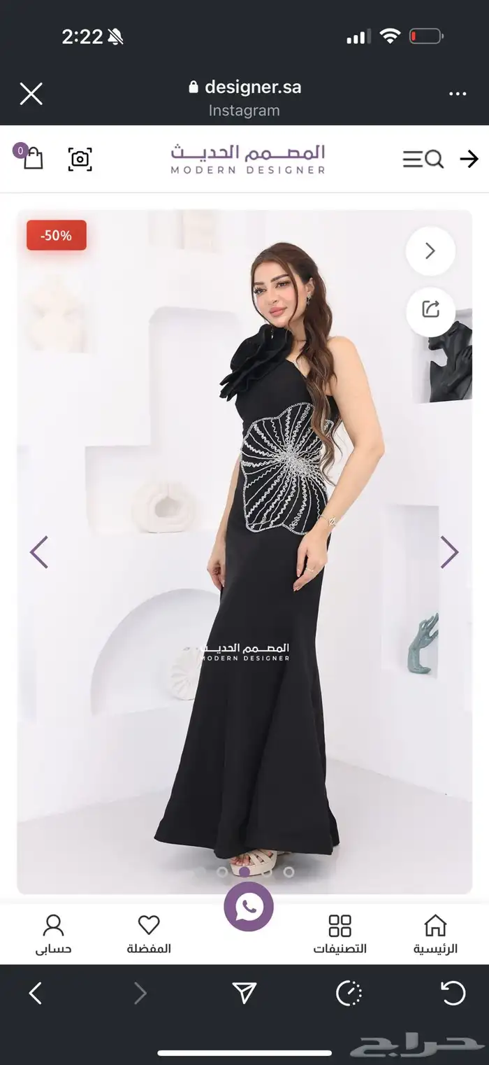 فستان سهرة نسائي 2