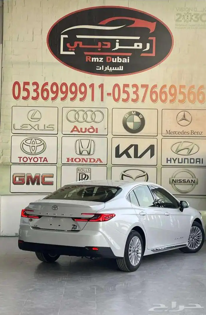 تويوتا كامري LE نص فل 2025 كاش واقساط 3