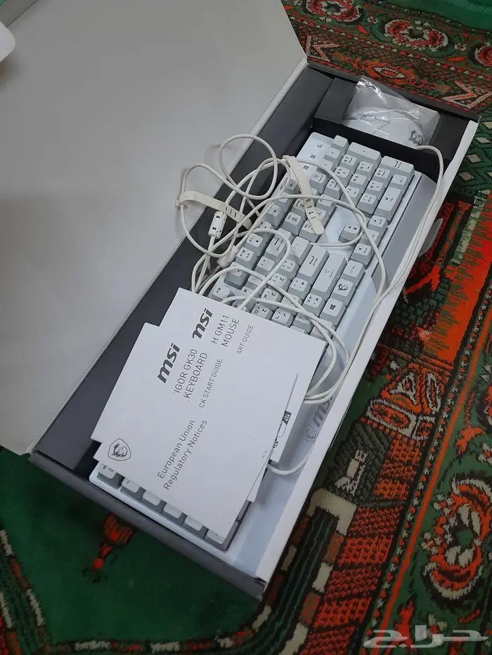 كيبورد وماوس قيمنق من MSI 6