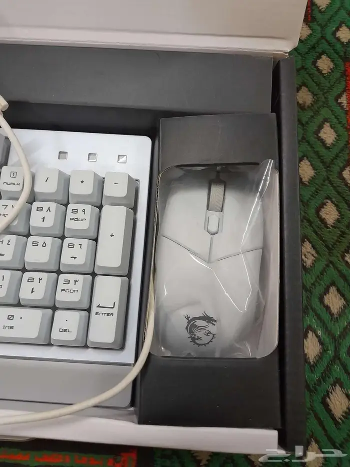 كيبورد وماوس قيمنق من MSI 7