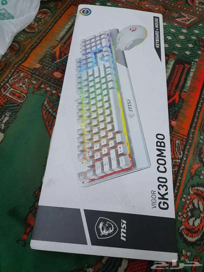 كيبورد وماوس قيمنق من MSI 8