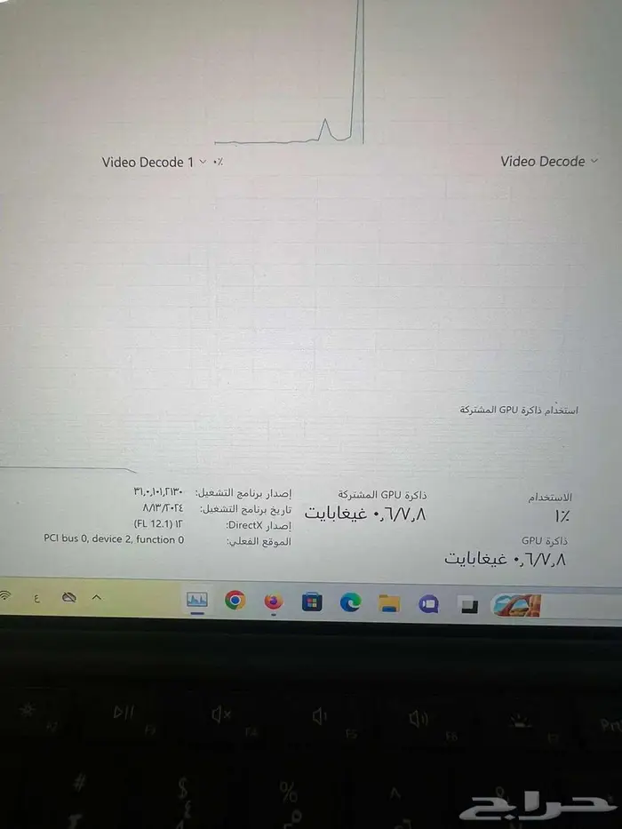 لابتوب مايكروسوفت سيرفس برو بحالة ممتازة surface pro7 2