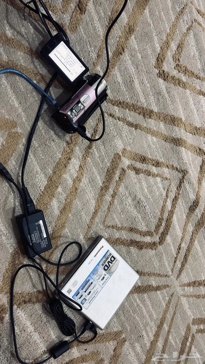 كاميرا فيديو ياباناي مع ناسخ تسجيل DVD 0