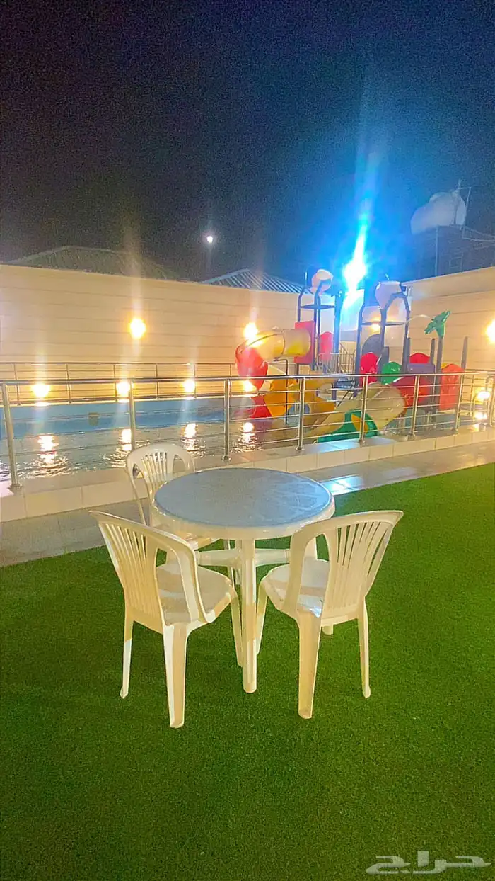 أستراحة دانيال للايجار اقسمين مسبح كبير ومسبح ملعب طائره 3