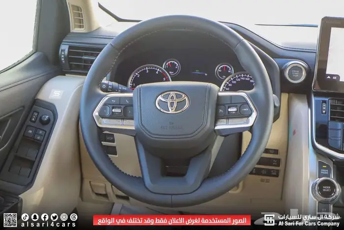 تويوتا لاند كروزر ديزل GXR L3 إقساط بنوك وشركات 11