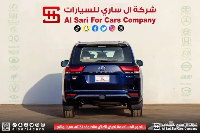 تويوتا لاند كروزر ديزل GXR L3 إقساط بنوك وشركات 4