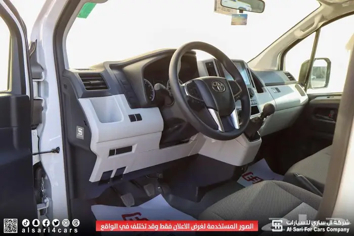 تويوتا هايس بضاعة بنزين 2025 إقساط بنوك وشركات 8