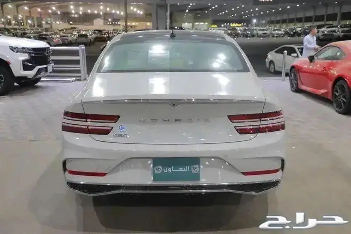جينيسس G80 بريستيج بانوراما جلد اربعة سلندر موديل 2025 5