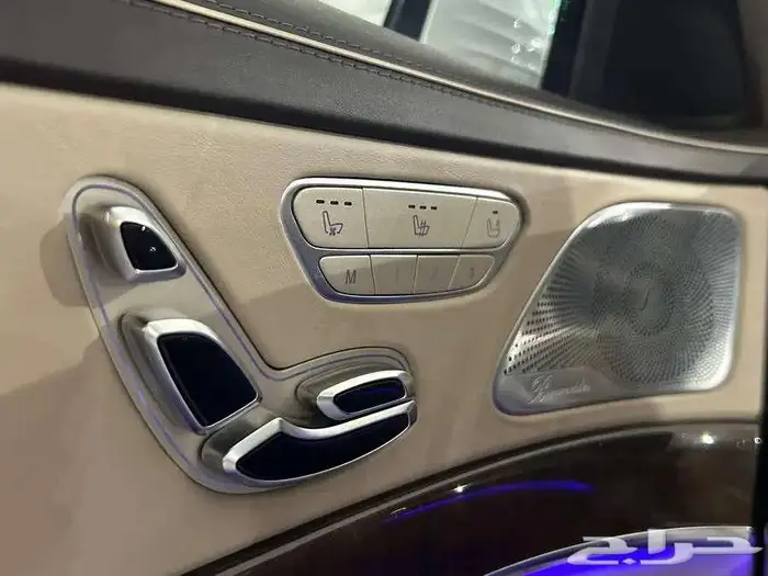 مرسيدس بنز S 500 موديل 2016 عداد 65 الف مخزن بحالة الوكالة 19