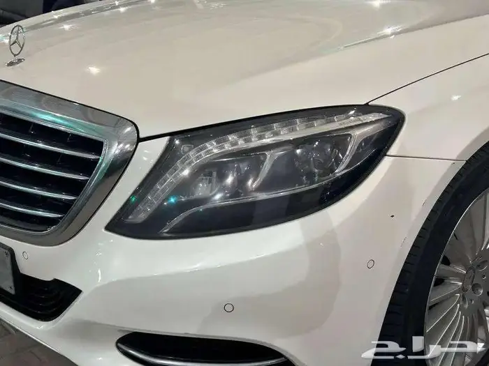 مرسيدس بنز S 500 موديل 2016 عداد 65 الف مخزن بحالة الوكالة 3