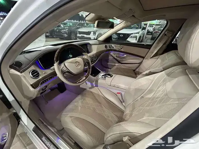 مرسيدس بنز S 500 موديل 2016 عداد 65 الف مخزن بحالة الوكالة 8