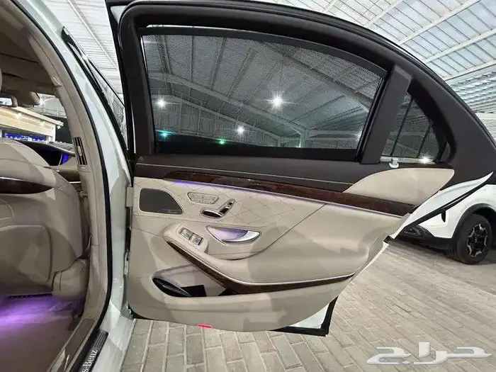 مرسيدس بنز S 500 موديل 2016 عداد 65 الف مخزن بحالة الوكالة 5