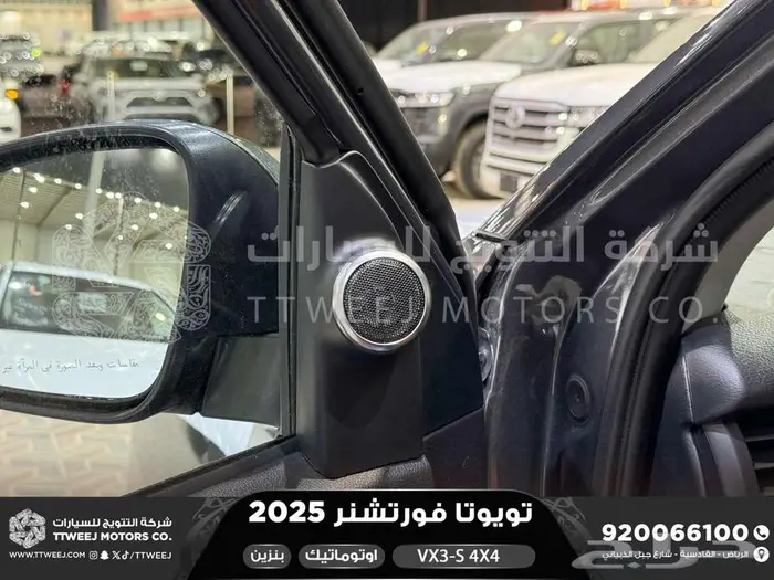 فورتشنر في إكس3 اس دبل رمادي بنزين 2025 اقل سعر كاش واقساط 24