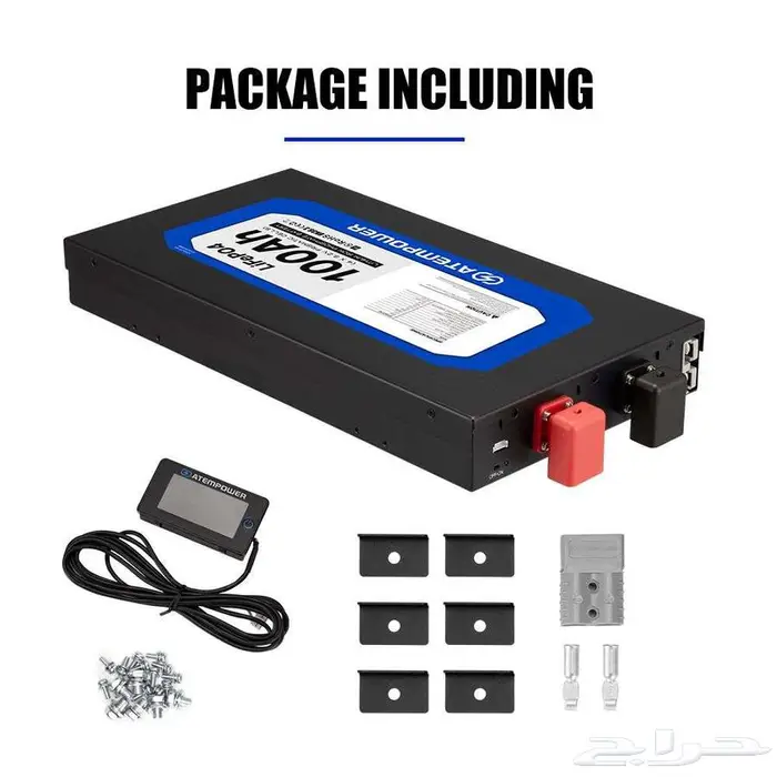 بطارية ليثيوم 100 أمبير نحيفة - الإصدار الثالث ATEM POWER 5