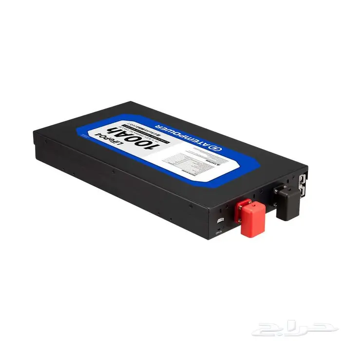 بطارية ليثيوم 100 أمبير نحيفة - الإصدار الثالث ATEM POWER 6