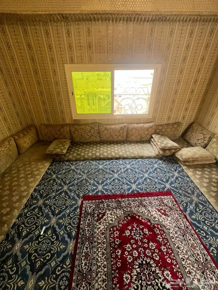 جلسة ارضية من القطن الطبيعي 2
