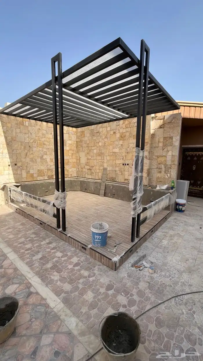 تركيب الحجر الأردني الطبيعي وجلسات حدائق بأعلى جودة 2