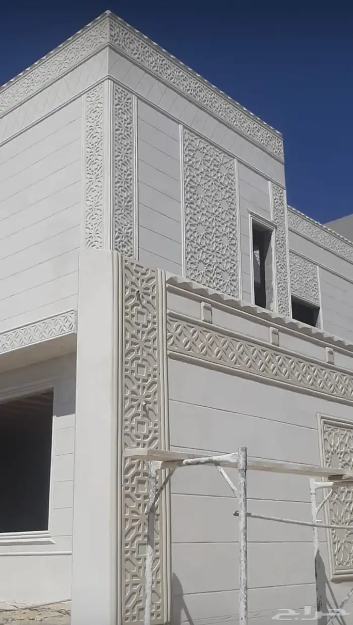 ليأسه ملونه معا اديكورات الخرجيه بديل الحجر 2