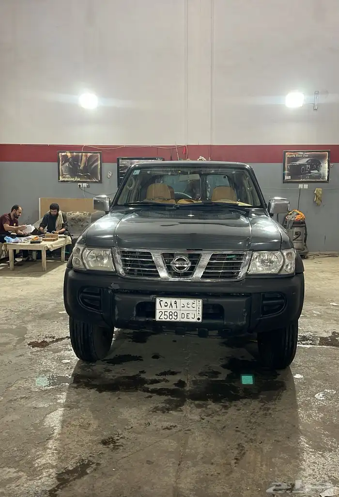للبيع جيب نيسان مديل 2000 البدي بلد والمحركات شرط والاستمار 7