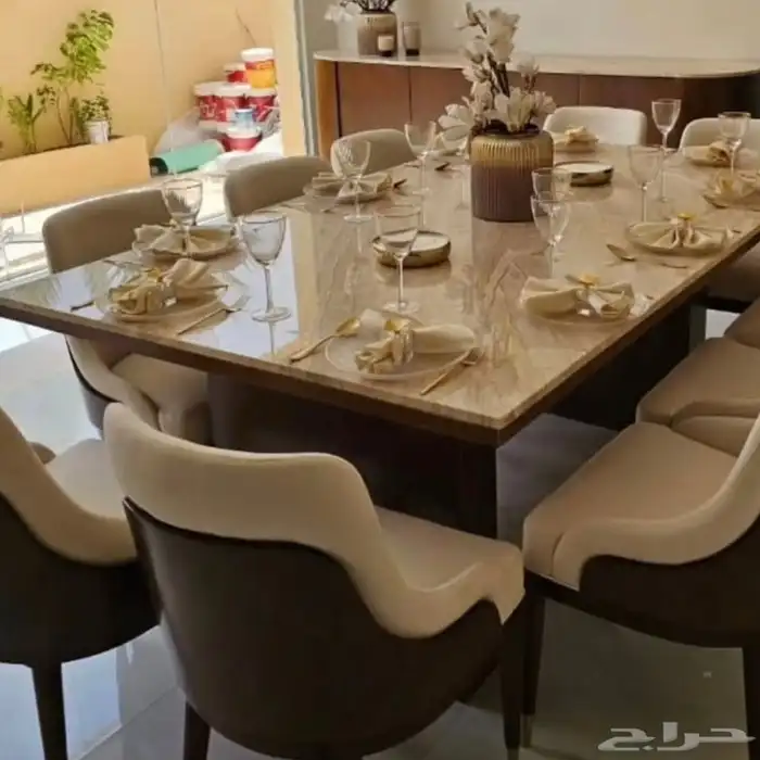 طاولات طعام أثاث منزلية 8