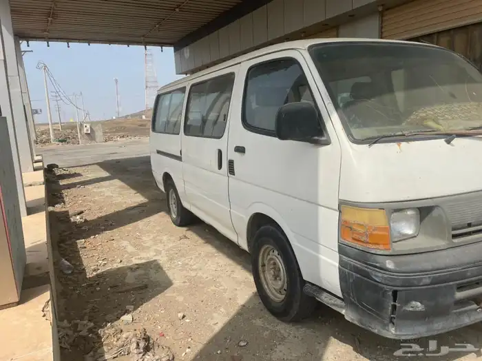 باص تويوتا هايس موديل 95 مسقط للبيع كامل او قطع تشليح 4