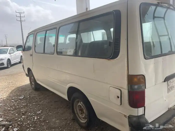 باص تويوتا هايس موديل 95 مسقط للبيع كامل او قطع تشليح 2