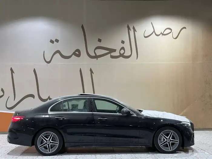 مرسيدس C200 2025 اصفار . رصد الفخامة 13