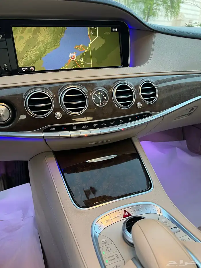 مرسيدس ( S400 ) الموديل 2015 ممشى قليل نظيف 24