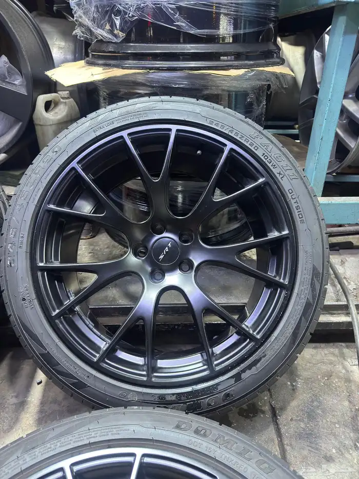 جنوط دودج تشارجر مطفي مقاس 20 بكفراته 2