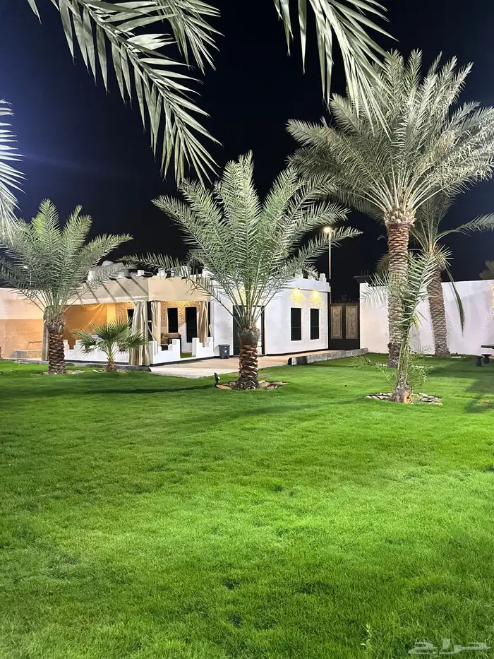 ملعب ومجالس ومزرعه ومسبح للاجار اليومي الدمام 3